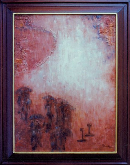 Painting In The Rain
