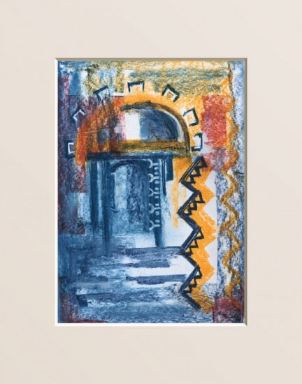 Painting Entrance To Medina, Morocco