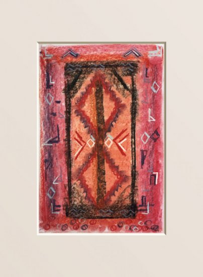 Obraz Červený koberec, Maroko