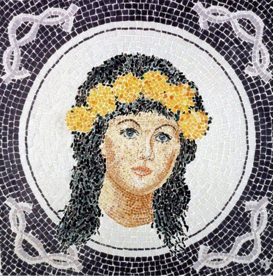 Mozaika Pampelišky