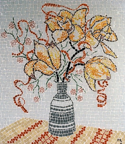 Mozaika Orchideje