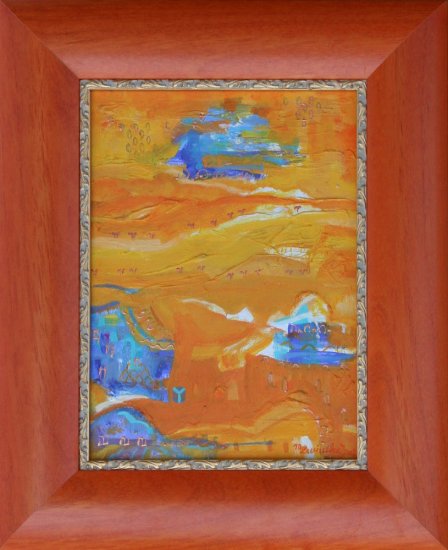 Painting Melody of orange II