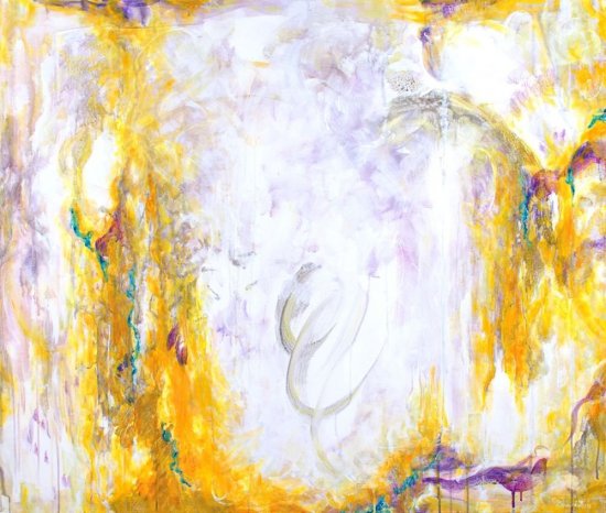 Painting SUN RAYS BATH