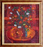 Painting Fiery Blooms